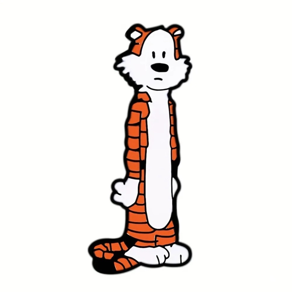 3/$15 Calvin & Hobbes Enamel Pin Brooch - Picture 6 of 6